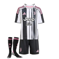 Conjunto para niño/niña Juventus Home 25/26 - Con medias
