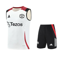 Camiseta y Pantalón entrenamiento Manchester United 25/26- Sin mangas