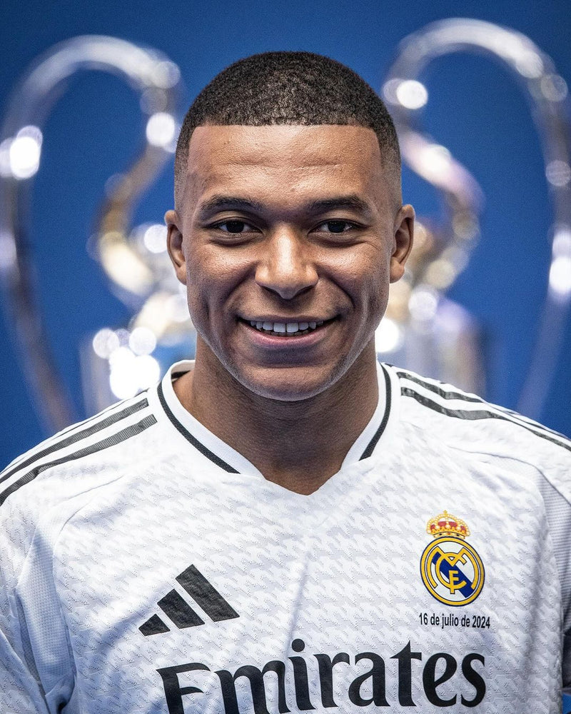 Camiseta Real Madrid I - 24/25 Adidas - MBappé, número 9 - Hincha - Hombre