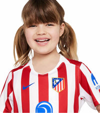 Conjunto para niño/niña Atletico de Madrid Home 25/26