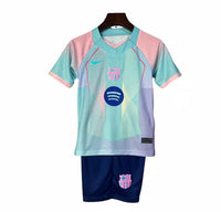 Conjunto para niño/niña FC Barcelona 24/25 Rosada