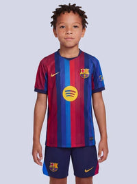 Conjunto para niño/niña FC Barcelona Home 26/27