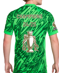Camiseta Liverpool Green Goal-keeper - Edición especial - Campeones 24/25 y Trofeo de Oro