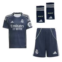 Conjunto para Niño/Niña Real Madrid Away 25/26 - Con Medias