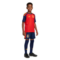 Conjunto para niño/niña España con medias Home 26/27