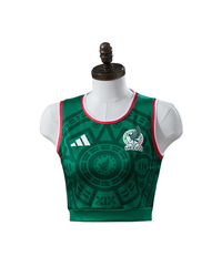 Camiseta México Home 26/27 - Mujer Cropped