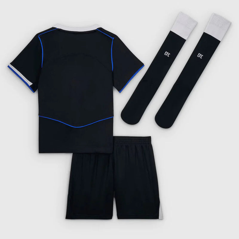 Conjunto para niño/niña Chelsea Third 25/26 - Con medias