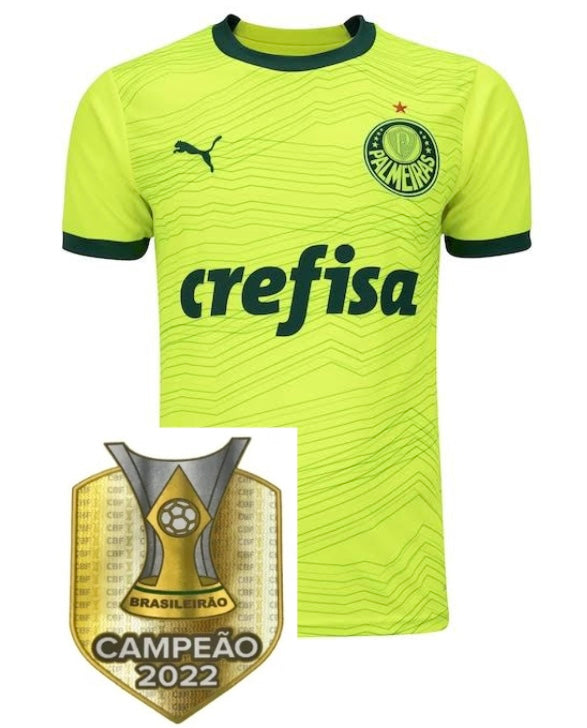 Camiseta Palmeiras III Com Patch Campeã 2022 - 23/24