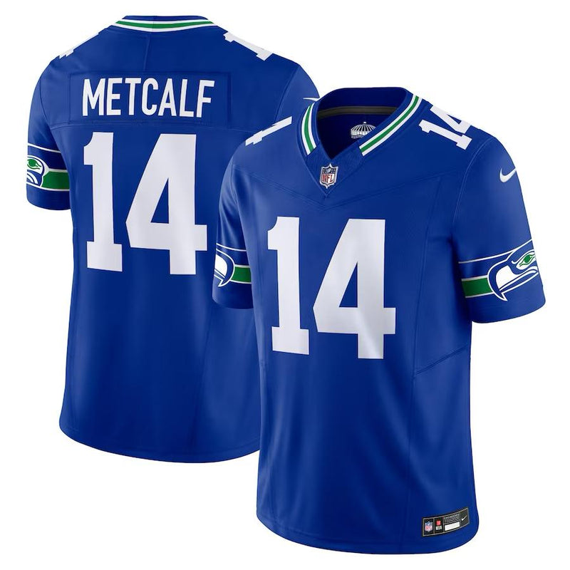 Seattle Seahawks DK Metcalf - Royal Jersey