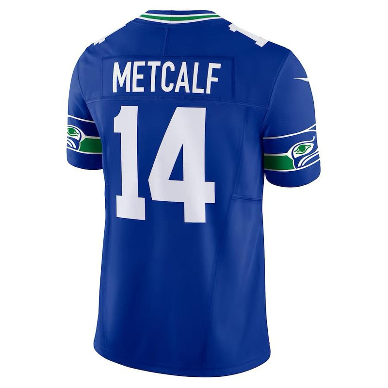 Seattle Seahawks DK Metcalf - Royal Jersey