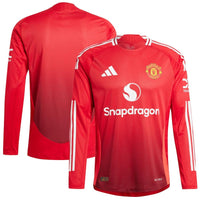 Camiseta Manga Larga Manchester United 24/25