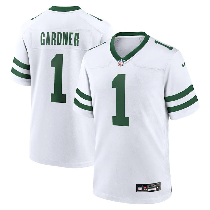 New York Jets Ahmad Sauce Gardner - White Jersey