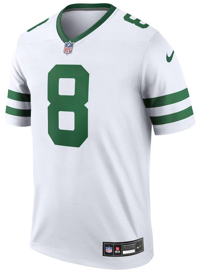 New York Jets Aaron Rodgers - White Jersey