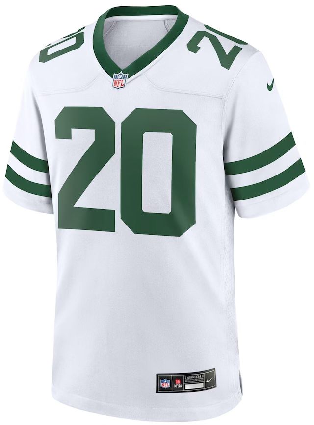 New York Jets Breece Hall - White Jersey