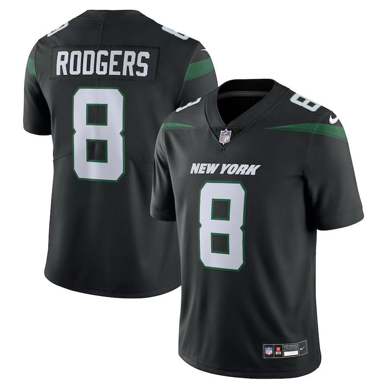 New York Jets Aaron Rodgers - Black Jersey