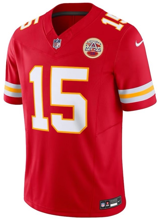 Kansas City Chiefs Patrick Mahomes - Red Super Bowl Jersey