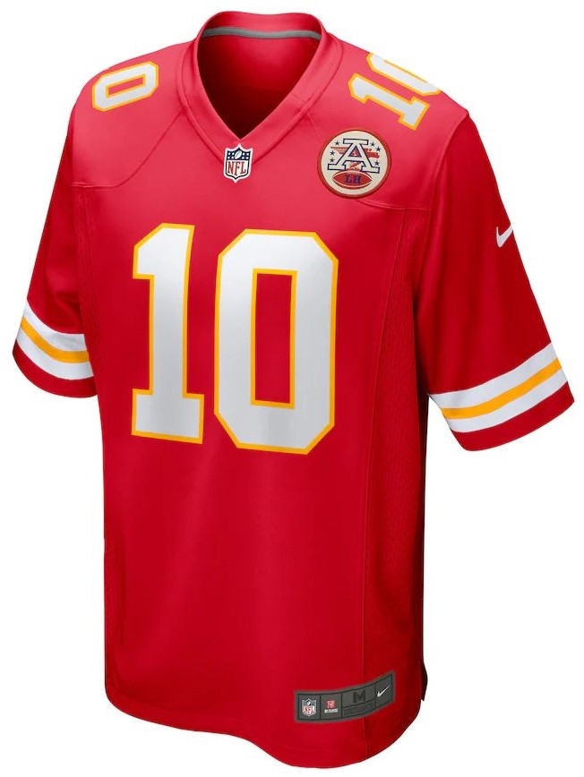 Kansas City Chiefs Isiah Pacheco - Red Jersey