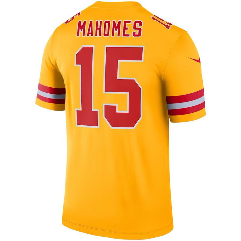 Kansas City Chiefs Patrick Mahomes - Yellow Jersey