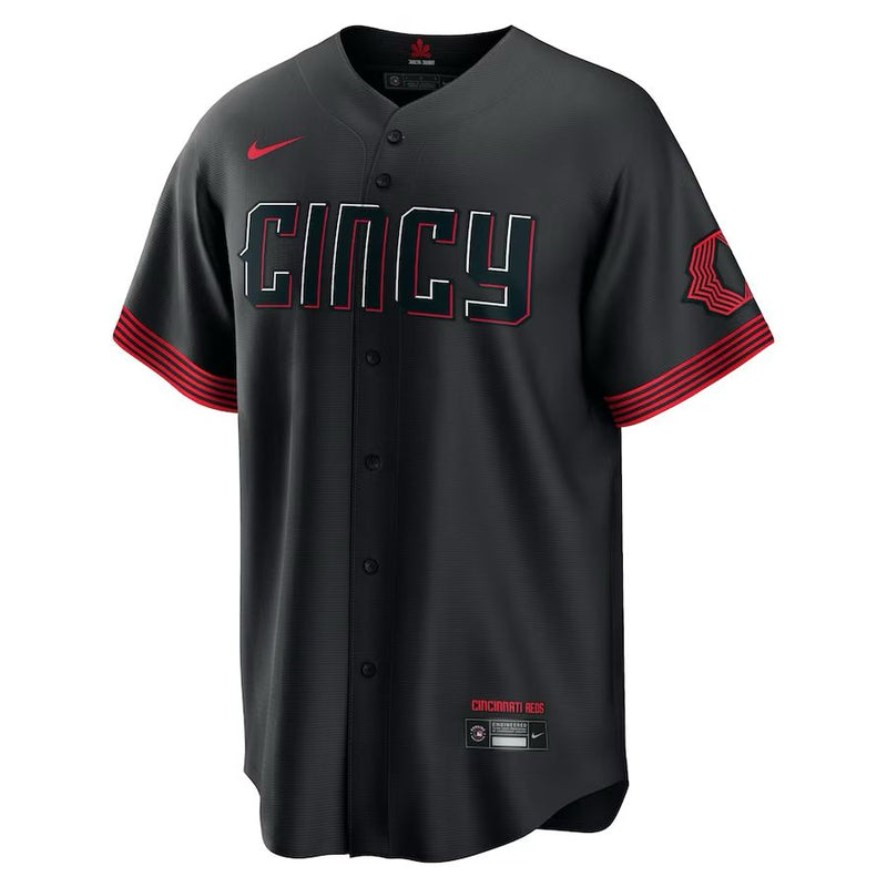 Cincinnati Reds – Blank Black Jersey