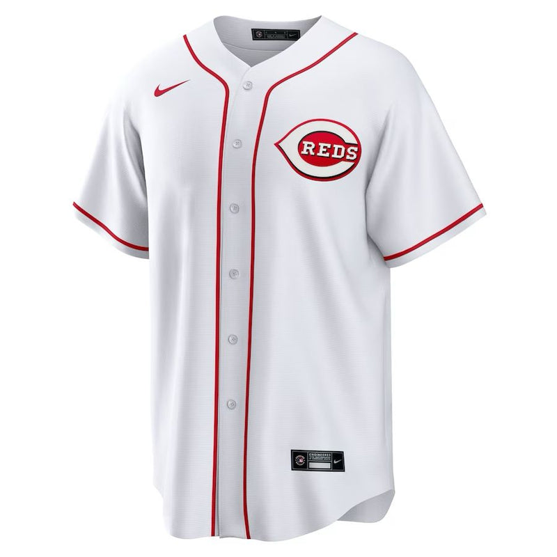 Cincinnati Reds Eugenio Suarez – White Jersey