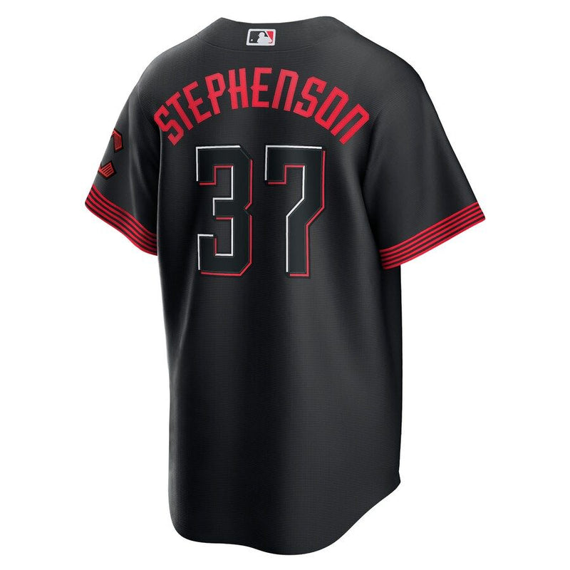 Cincinnati Reds Tyler Stephenson – Black Jersey