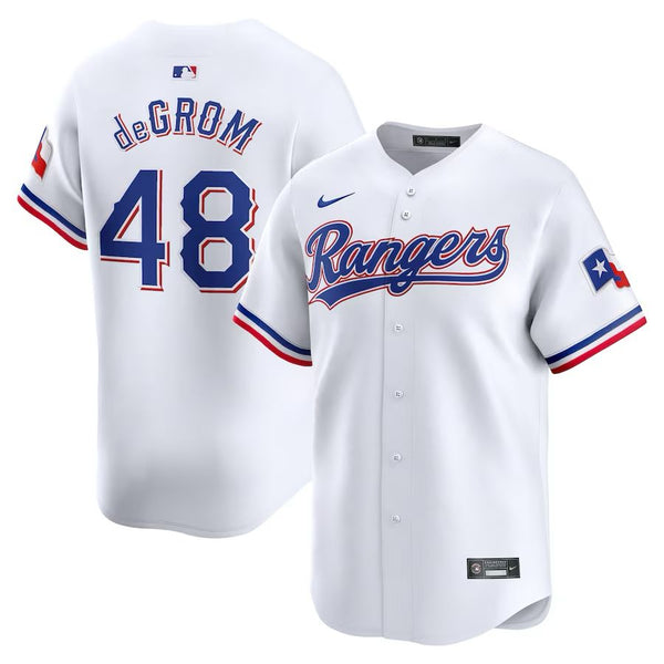 Texas Rangers Jacob deGrom – White Jersey