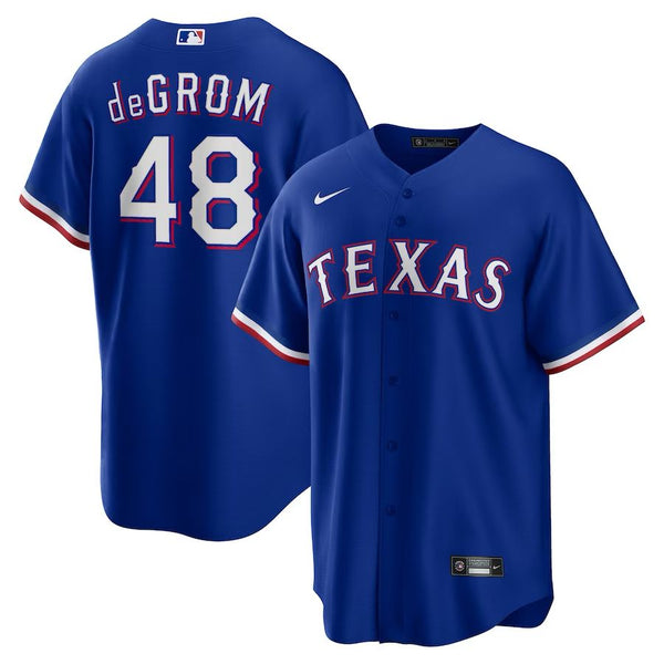 Texas Rangers Jacob deGrom – Royal Jersey