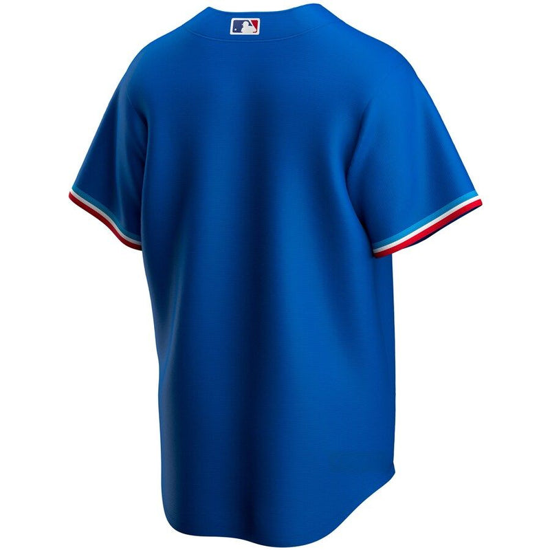 Texas Rangers – Blank Royal Jersey