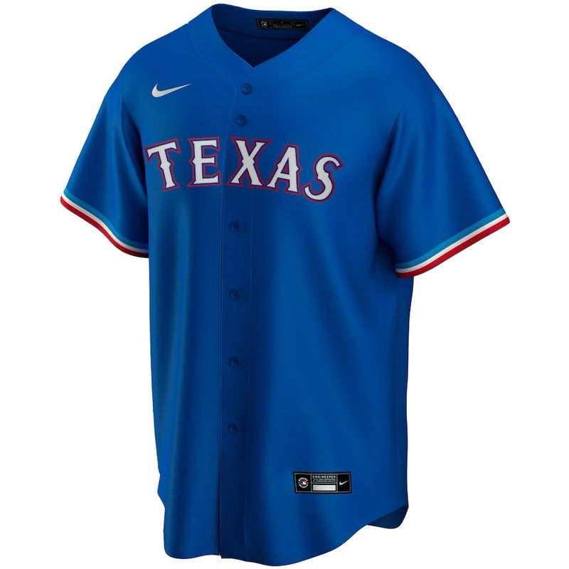 Texas Rangers – Blank Royal Jersey