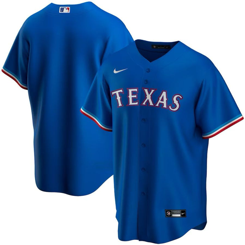 Texas Rangers – Blank Royal Jersey