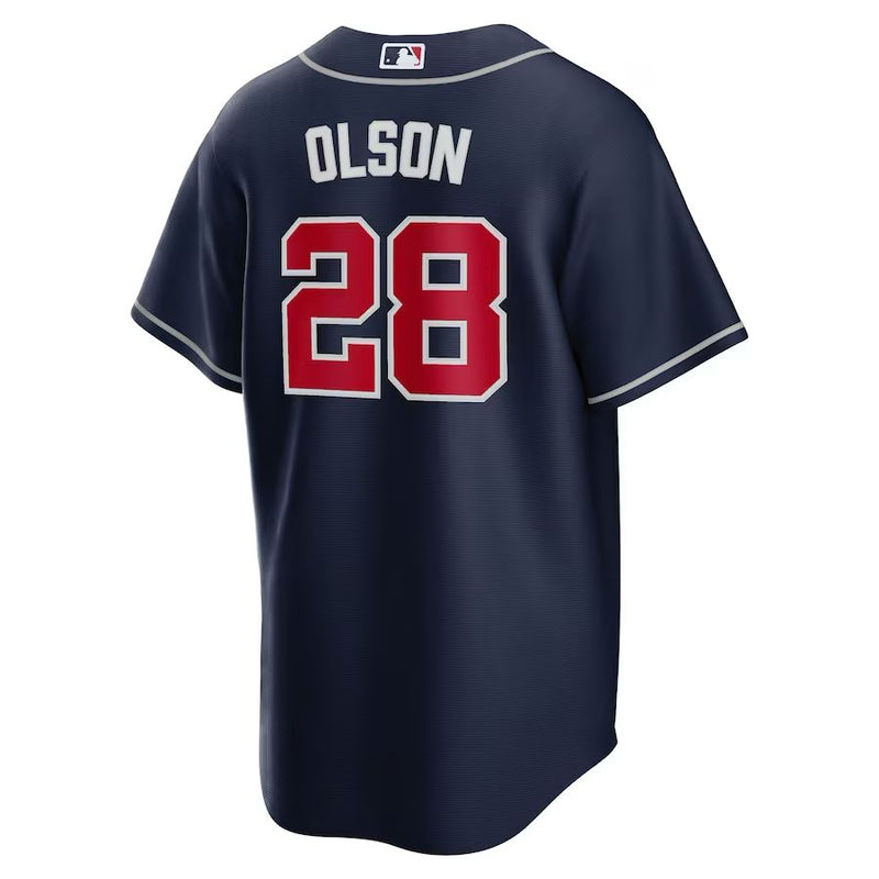 Atlanta Braves Matt Oslon – Navy Jersey