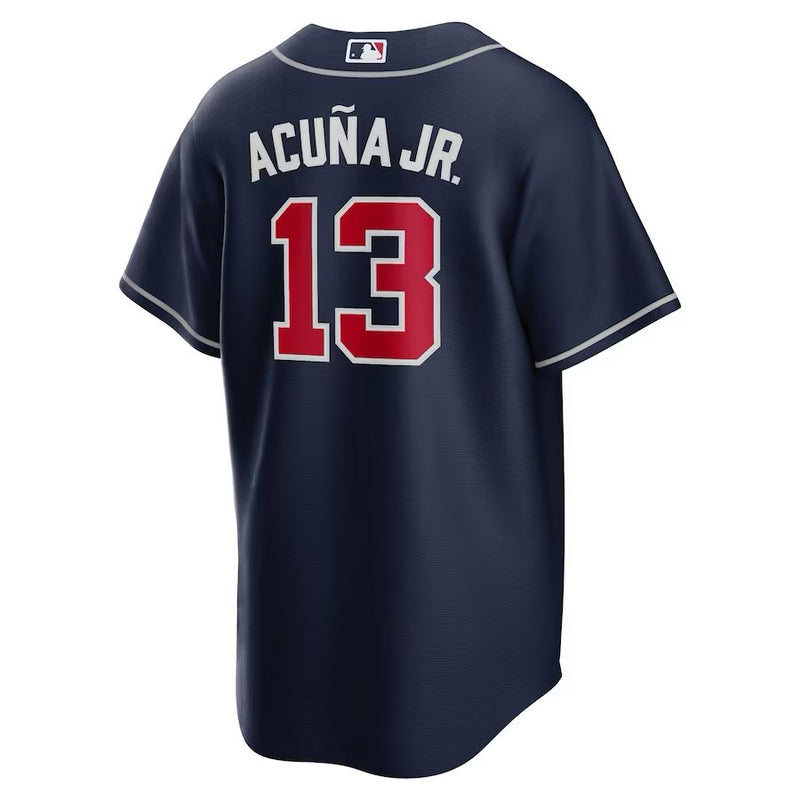 Atlanta Braves Ronald Acuna Jr – Navy Jersey