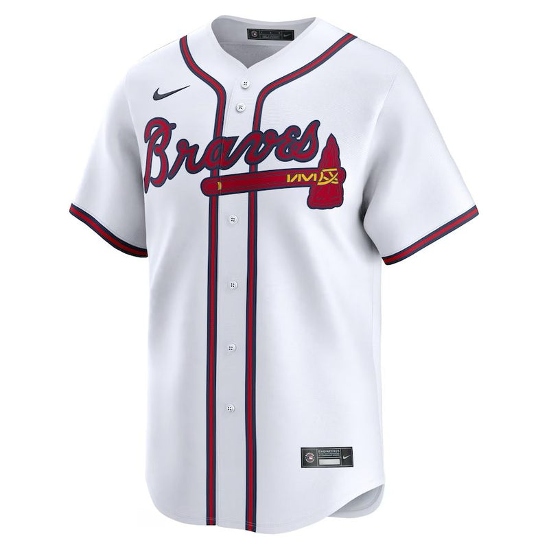 Atlanta Braves Matt Oslon – White/Red Jersey