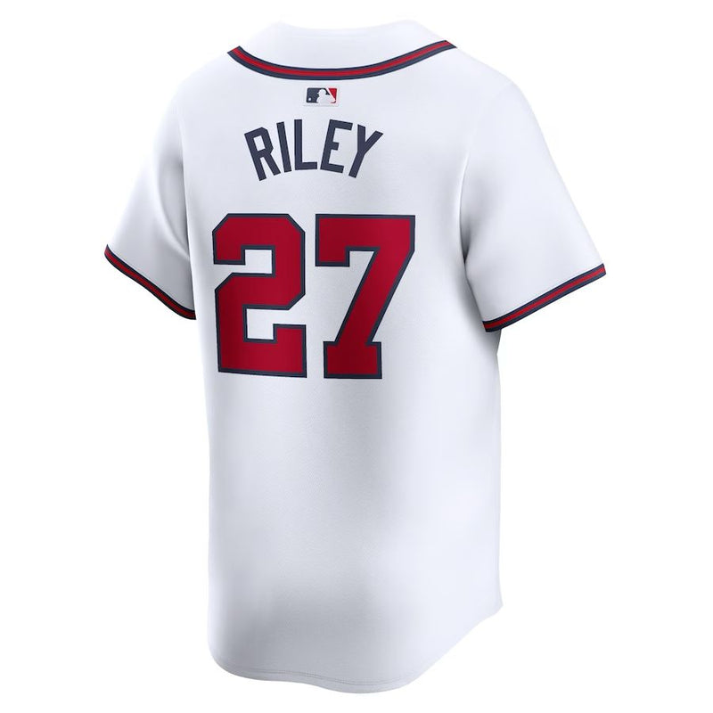 Atlanta Braves Austin Riley – White/Red Jersey