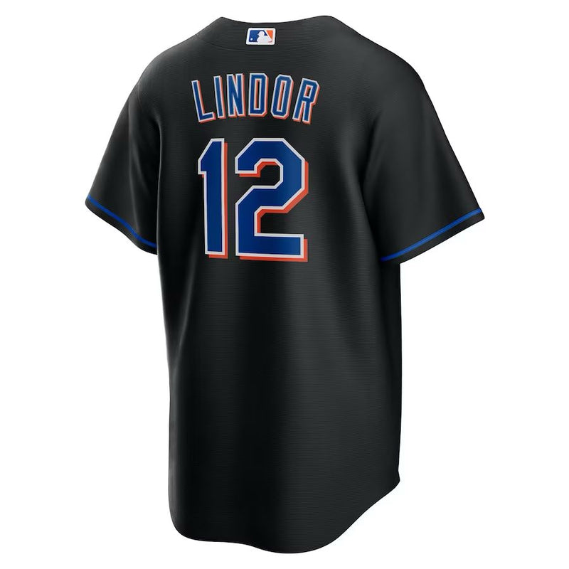 New York Mets Francisco Lindor – Black Jersey