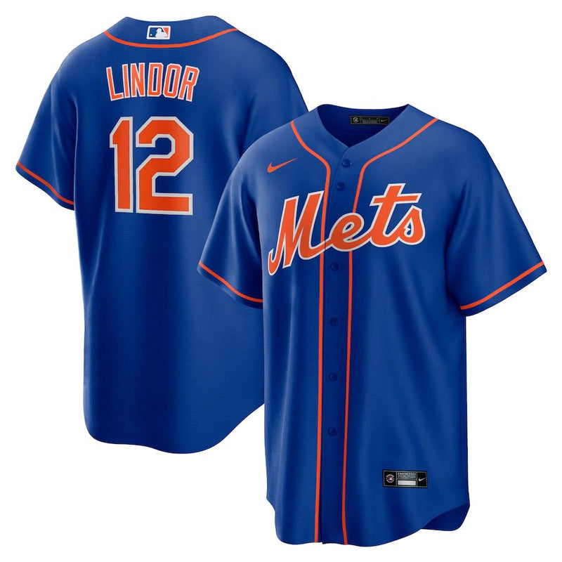 New York Mets Francisco Lindor – Royal Jersey