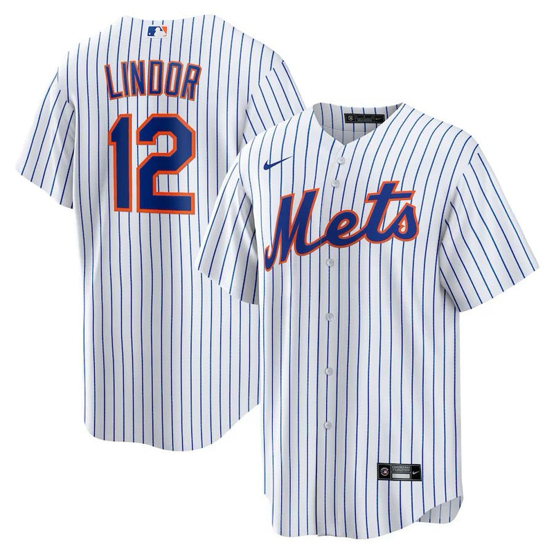 New York Mets Francisco Lindor – White Jersey