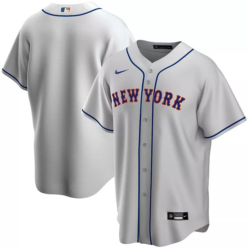 New York Mets – Blank Gray Jersey