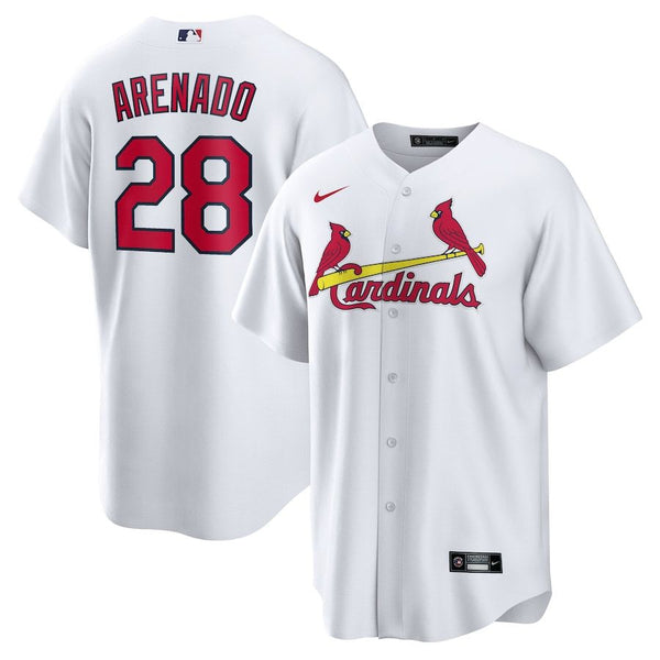 St Louis Cardinals Nolan Arenado – White Jersey