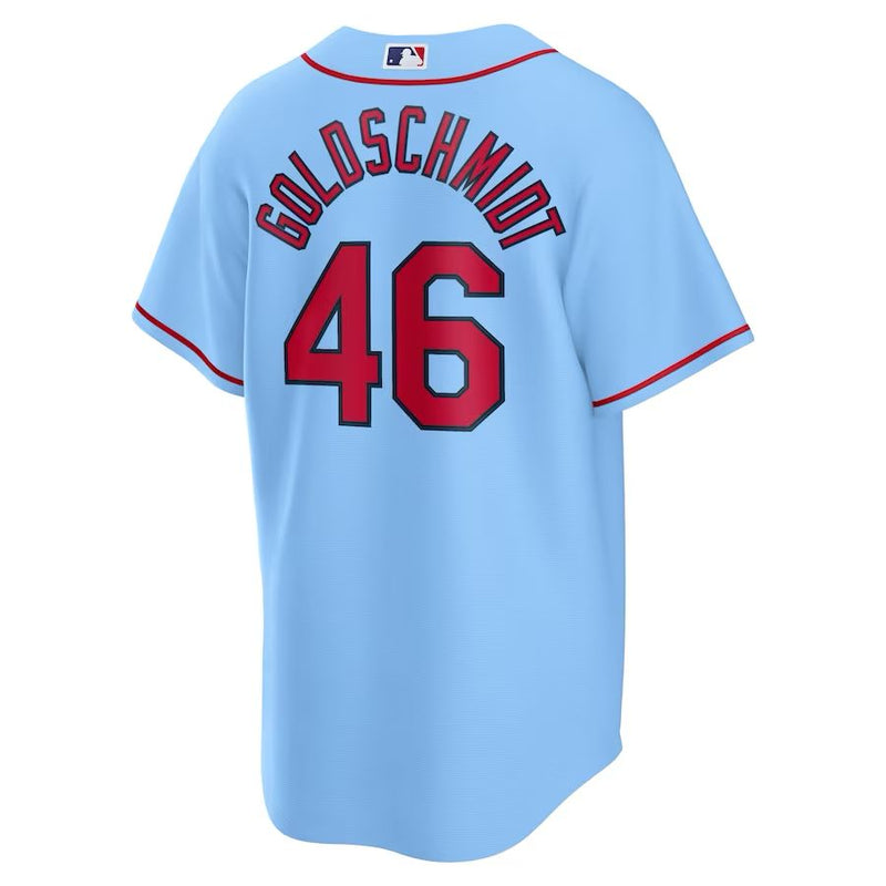 St Louis Cardinals Paul Goldschmidt – Light Blue Jersey