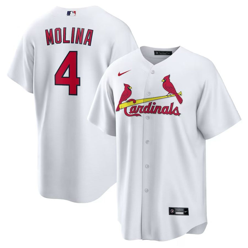 St Louis Cardinals Yadier Molina – White Jersey