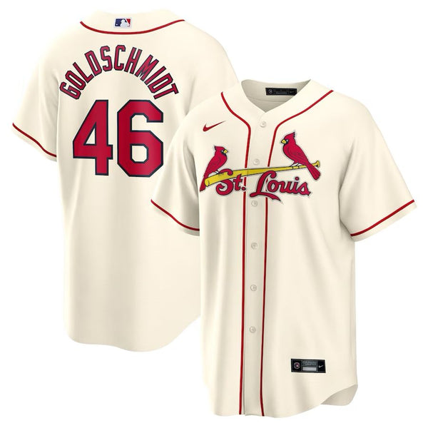 St Louis Cardinals Paul Goldschmidt – Cream Jersey