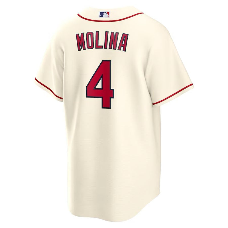 St Louis Cardinals Yadier Molina – Cream Jersey