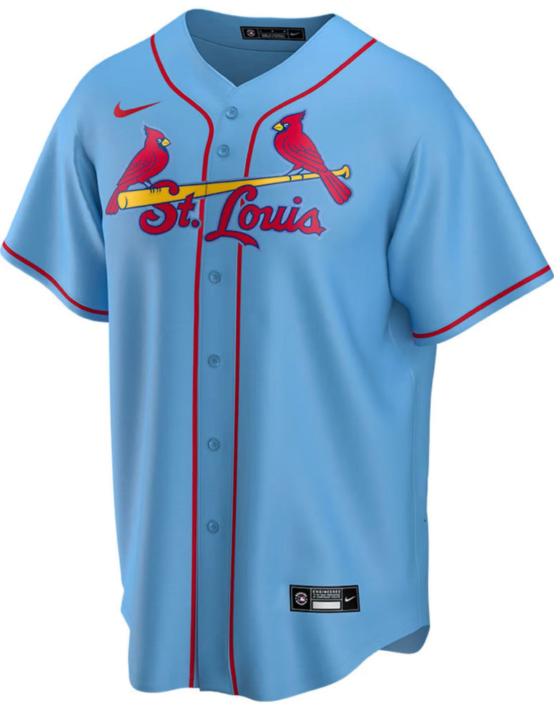 St Louis Cardinals Yadier Molina – Light Blue Jersey