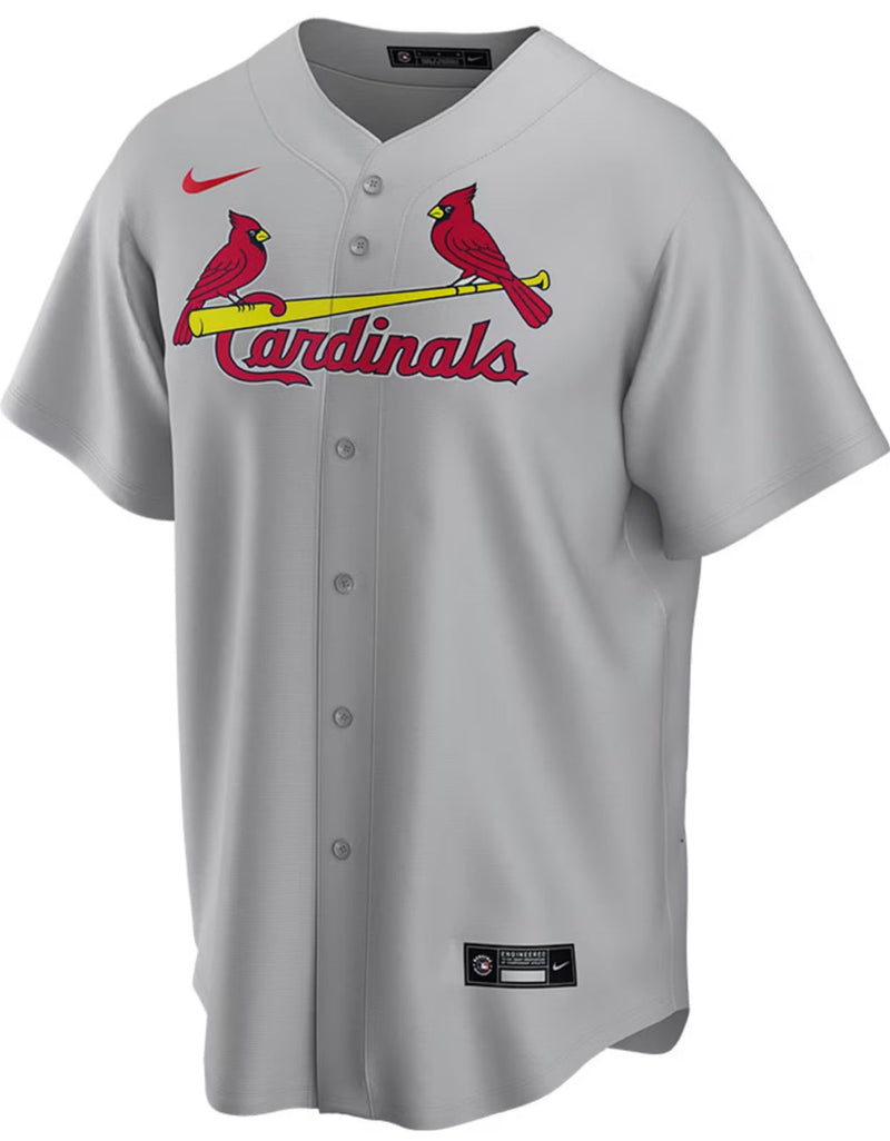 St Louis Cardinals – Blank Gray Jersey