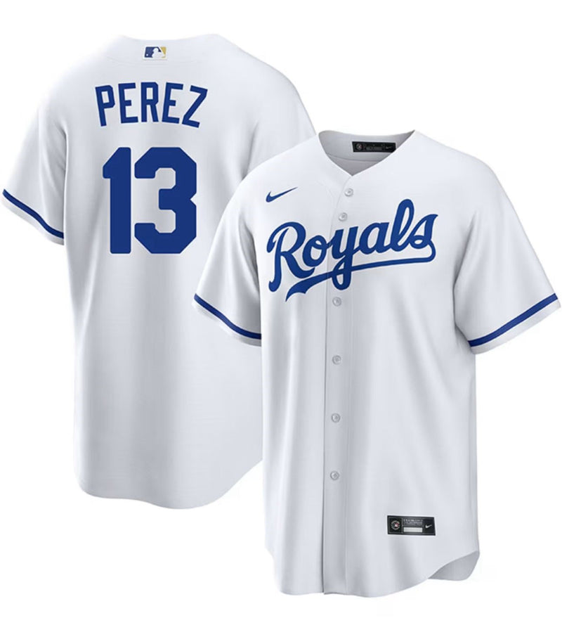 Kansas City Royals Salvador Perez – White Jersey