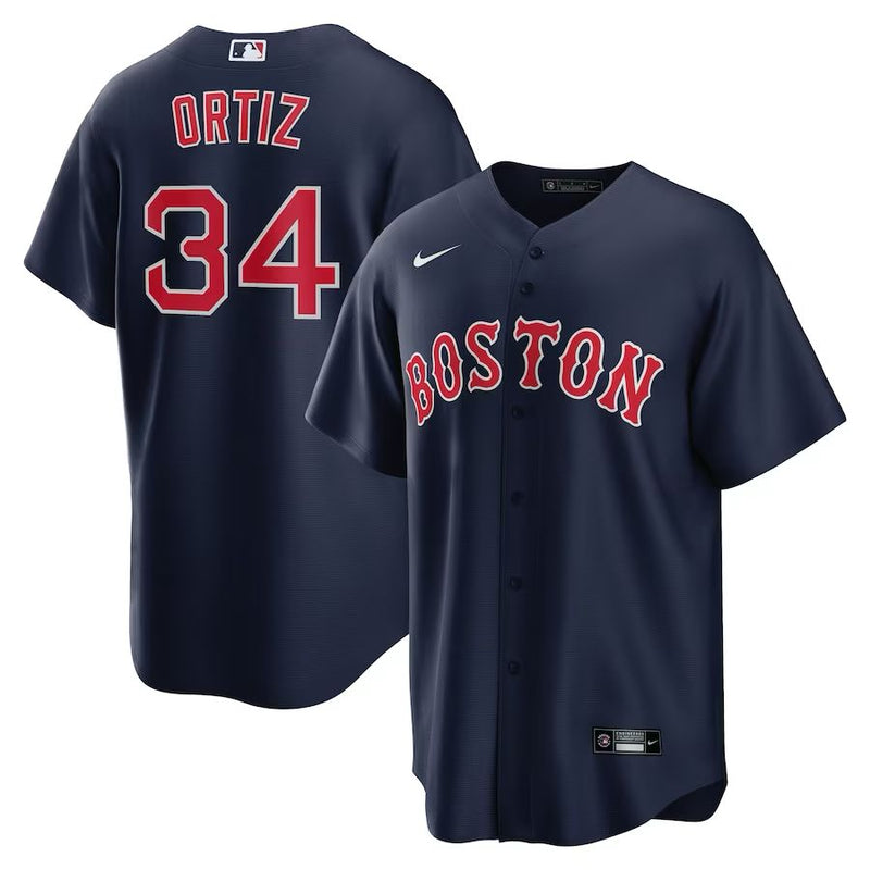 Boston Red Sox David Ortiz – Navy Jersey