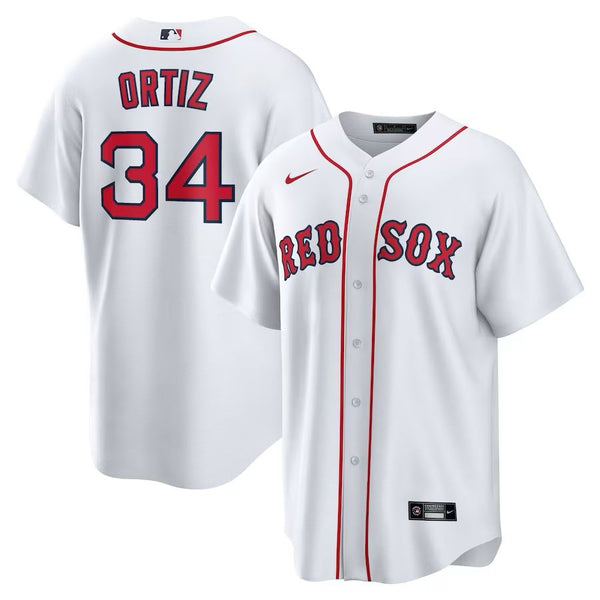 Boston Red Sox David Ortiz – White Jersey