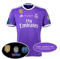Camiseta Real Madrid Retro Final Liga DE Campeones 16/17 - Con Patch