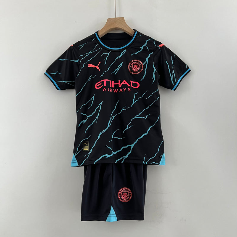 Conjunto para niño/niña Manchester City III 23/24